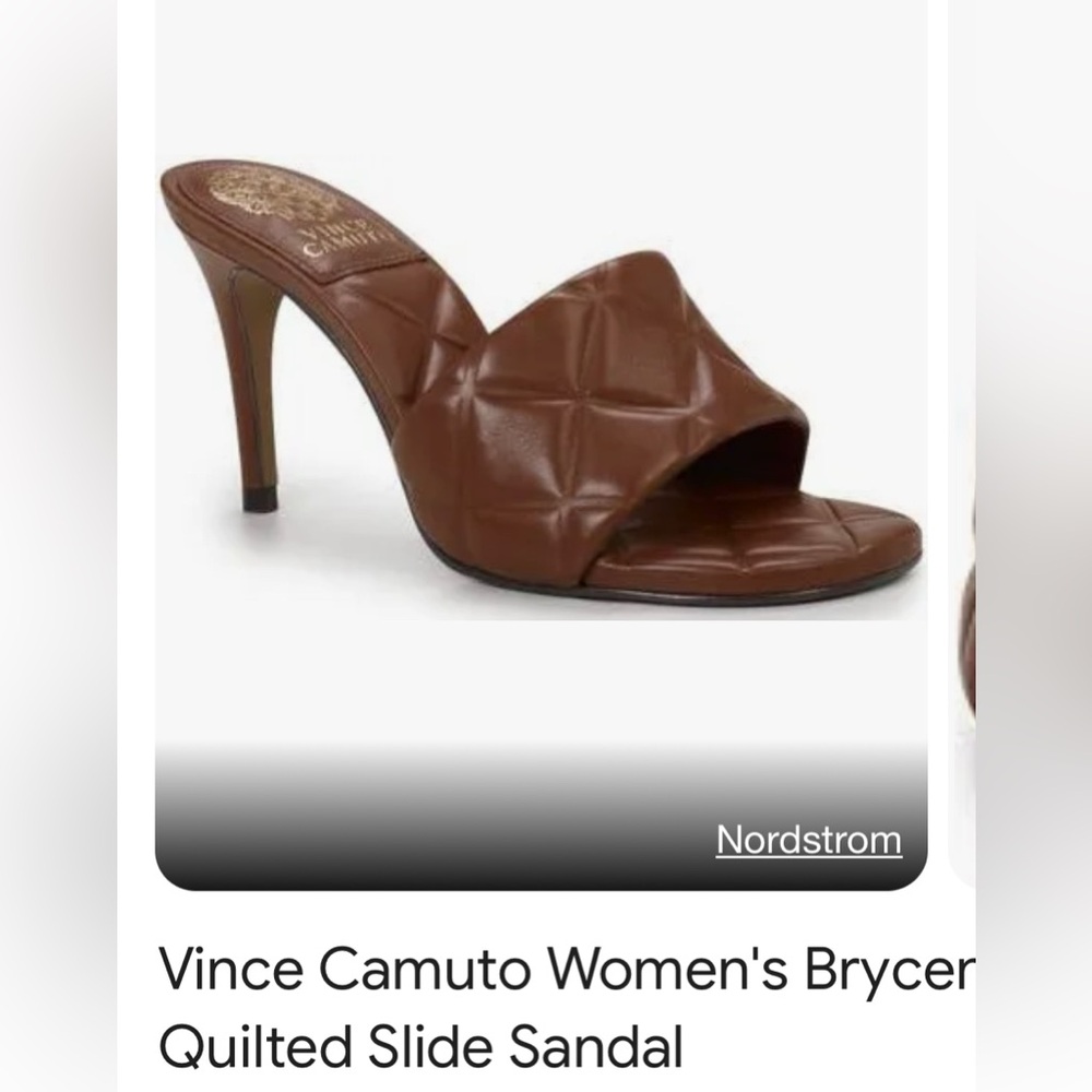 Vince Camuto-Brycen Mule Whiskey - new in box size 7.5